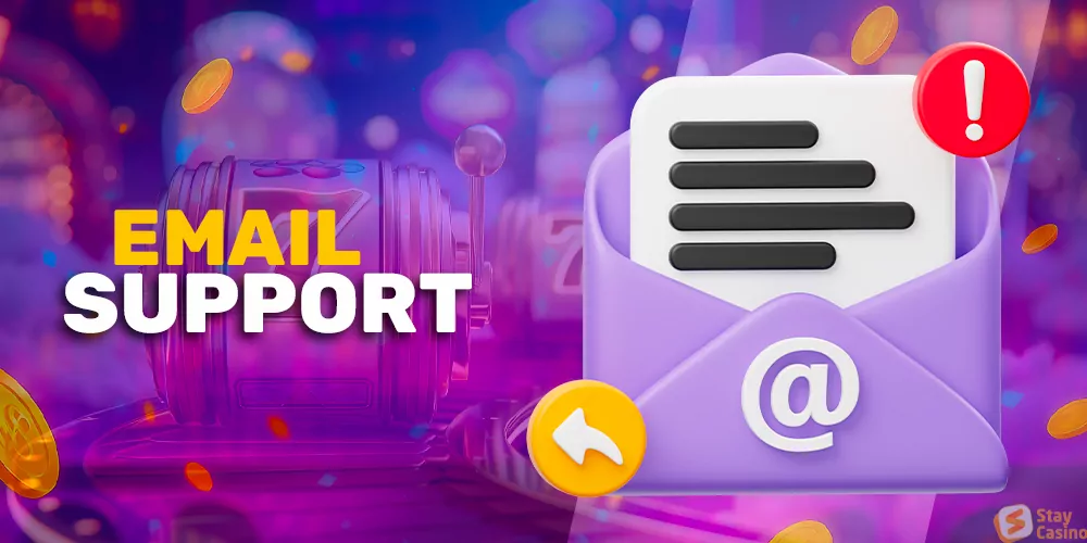 Contacting support via email