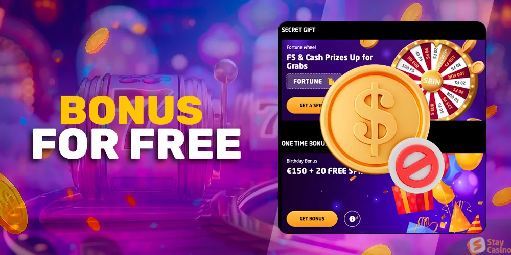 Non-deposit bonus options