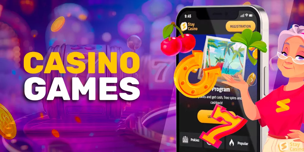 Casino games in app