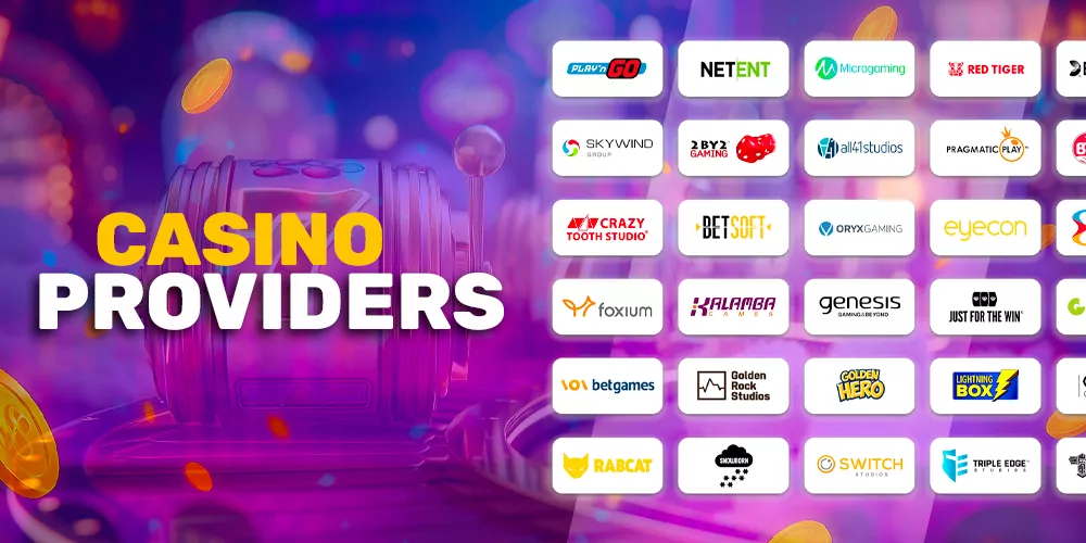 Casino games providers