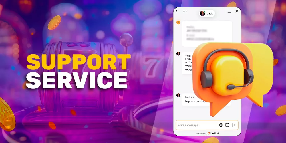Casino support service