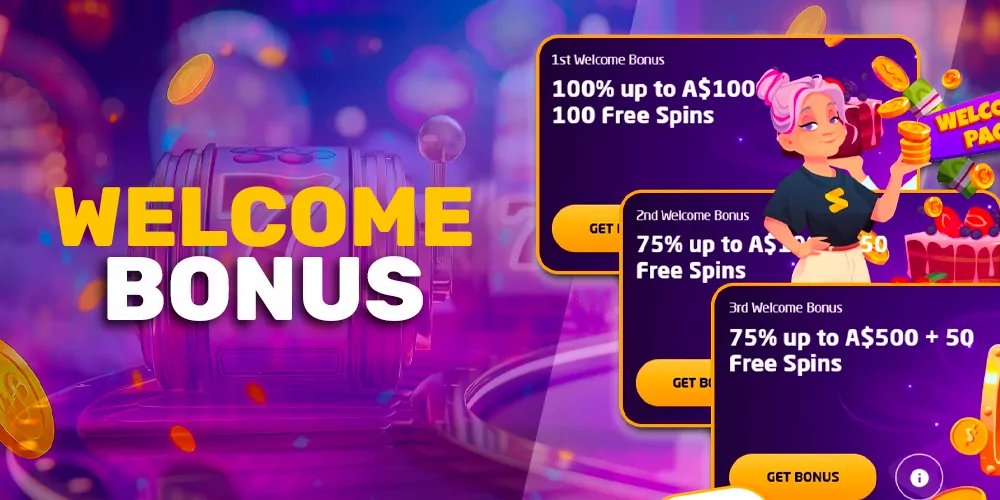 Welcome Bonuses in application
